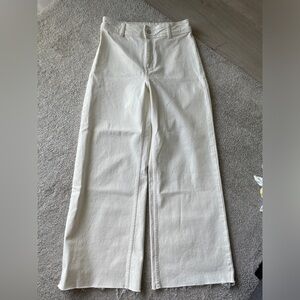 Mango white denim jeans Catherine